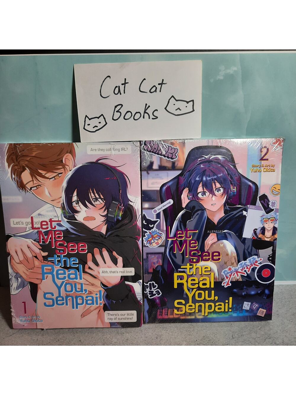 📚 Let Me See the Real You, Senapi! Vol. 1+2 English Manga Sealed Vtuber Yaoi